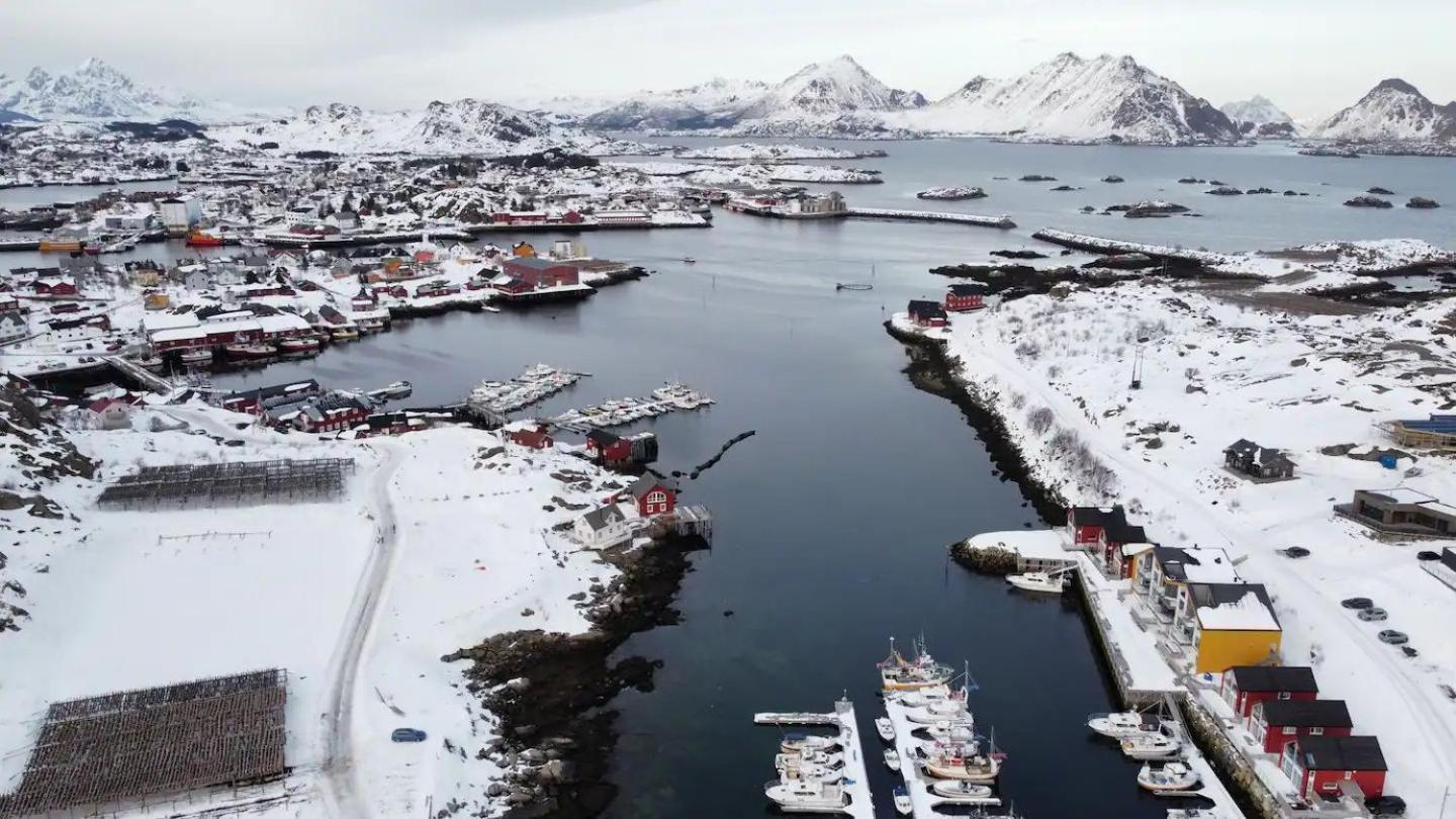 Spektakulaer Rorbu I Autentiske Omgivelser Ballstad Exterior photo