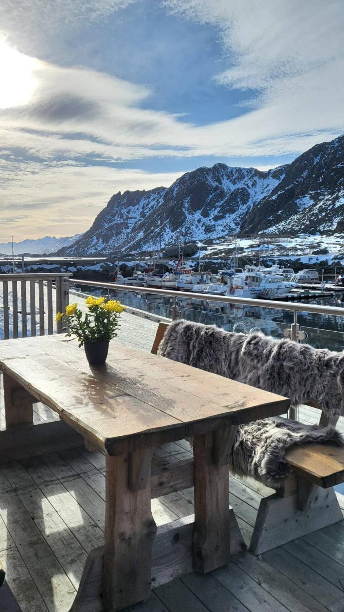 Spektakulaer Rorbu I Autentiske Omgivelser Ballstad Exterior photo